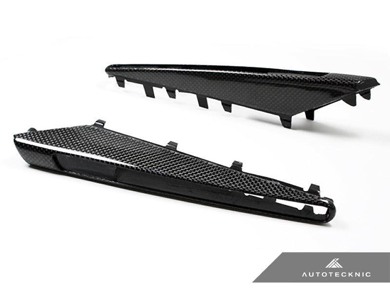 Autotecknic Replacement Carbon Fiber Fender Gills - BMW E90 Sedan E92 Coupe E93 Cabrio M3