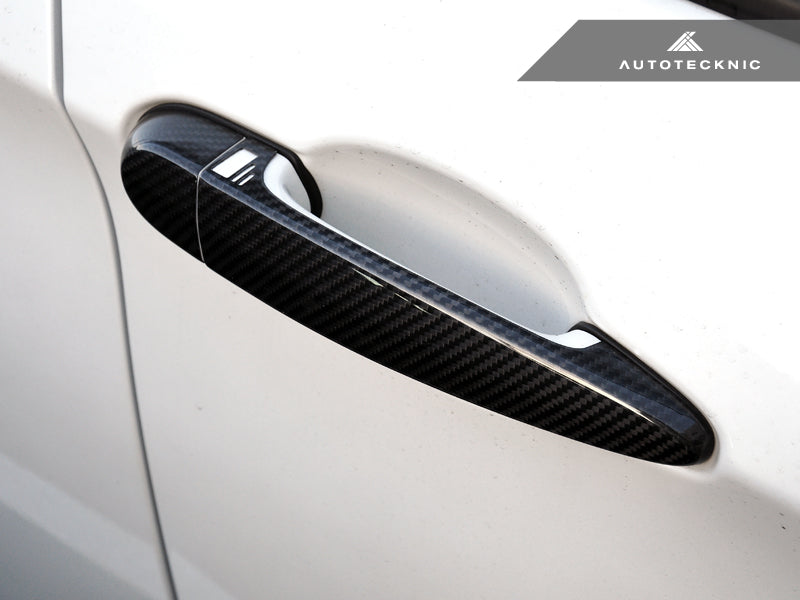 Autotecknic Dry Carbon Fiber Door Handle Trims - BMW F80 M3