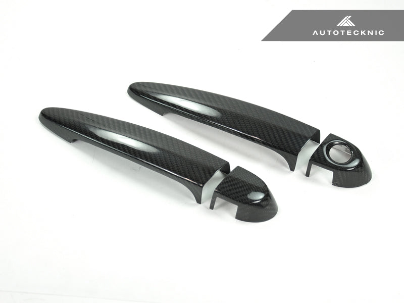 Autotecknic Dry Carbon Fiber Door Handle Trims - BMW F80 M3