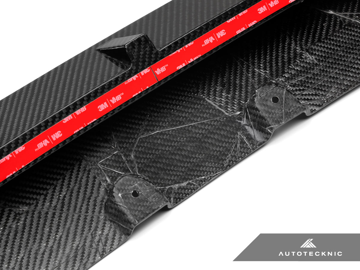 Autotecknic Performance Dry Carbon Front Lip Set - BMW F95 X5M