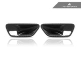 Autotecknic Dry Carbon Interior Door Handle Trim Set - BMW F80 M3 F82 M4