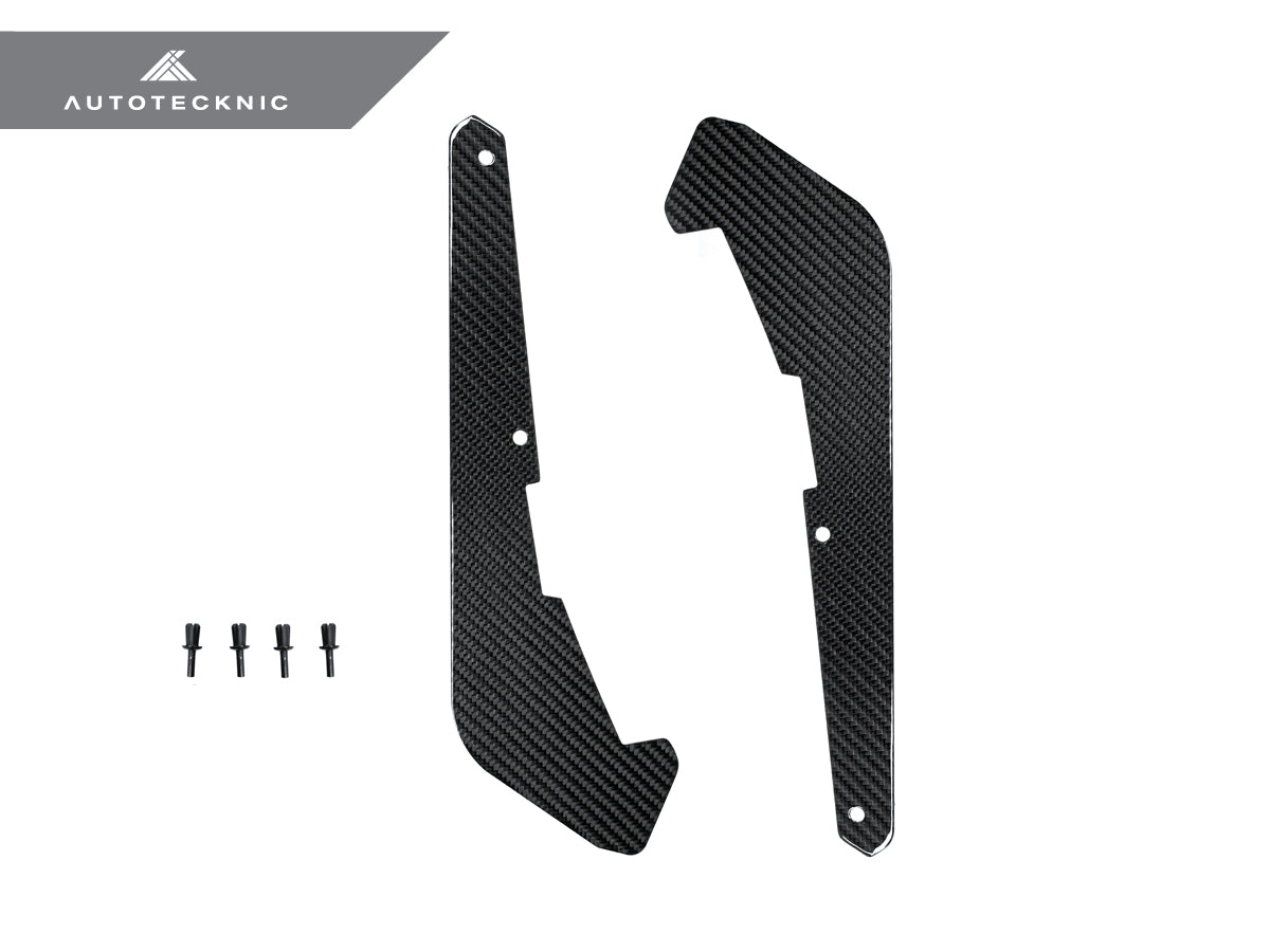 Autotecknic Carbon Fiber Front Splash Guards - BMW G80 M3 G82 M4