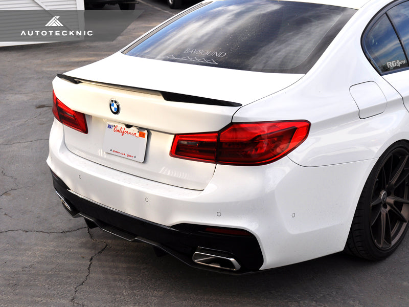 Autotecknic Carbon Competition Extended-Kick Trunk Spoiler - BMW F90 M5