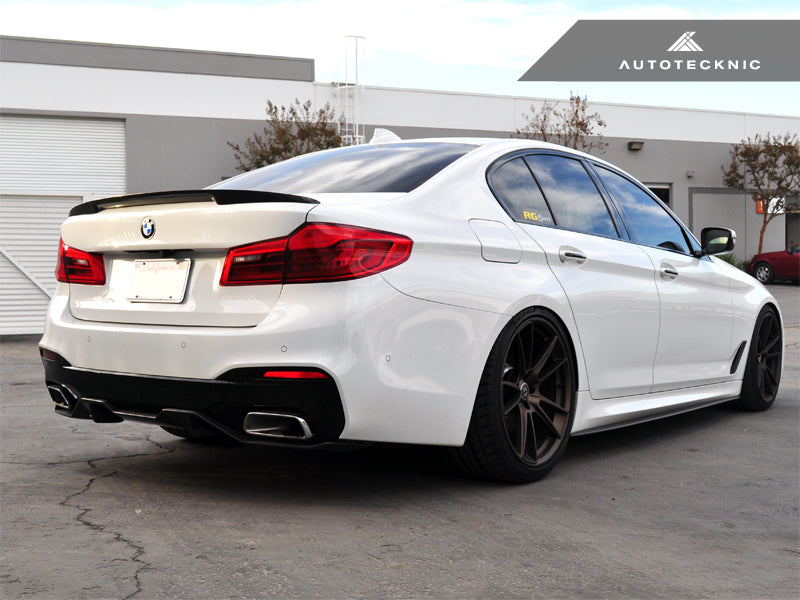 Autotecknic Carbon Competition Extended-Kick Trunk Spoiler - BMW F90 M5