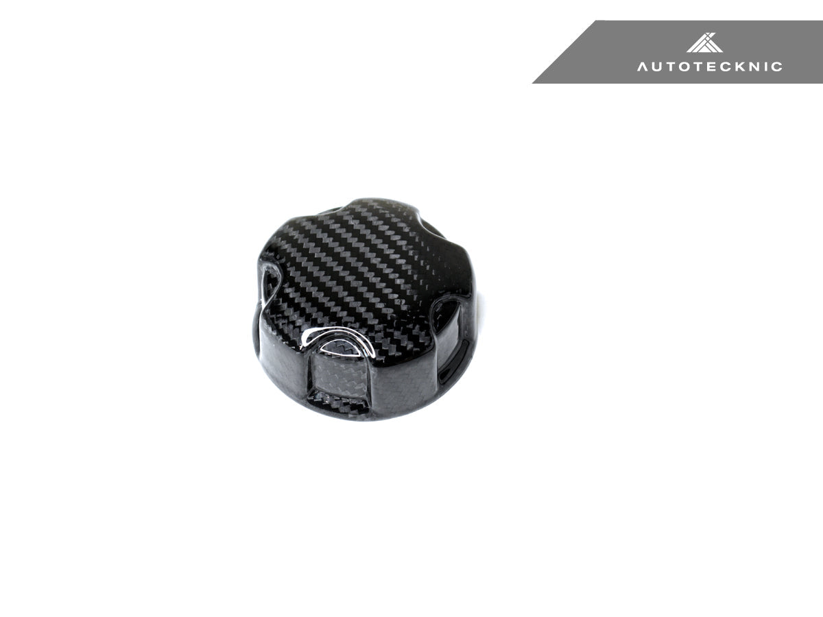 Autotecknic Dry Carbon Charge Cooler Tank Cap Cover - BMW G87 M2 G80 M3 G82 M4