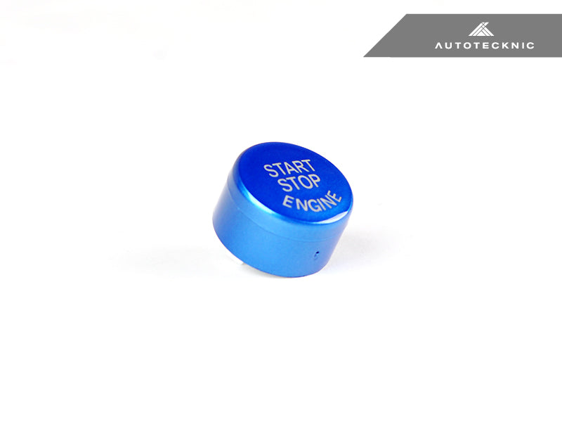 Autotecknic Royal Blue Start Stop Button - BMW F15 X5