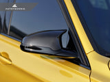 Autotecknic Replacement Version II Dry Carbon Mirror Covers - BMW F87 M2 Competition