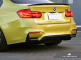 Autotecknic Carbon Fiber Rear Bumper Trim - BMW F80 M3 F82 F83 M4