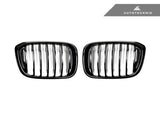 Autotecknic Glazing Black Front Grille Set - BMW G01 X3 G02 X4 PRE-LCI