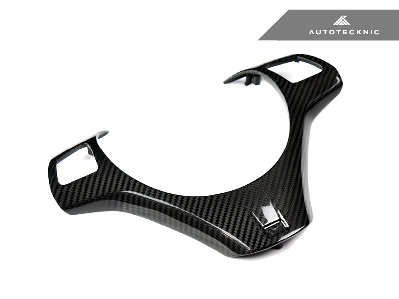 Autotecknic Carbon Fiber Steering Wheel Trim - BMW E90 E92 M3 E82 1M COUPE