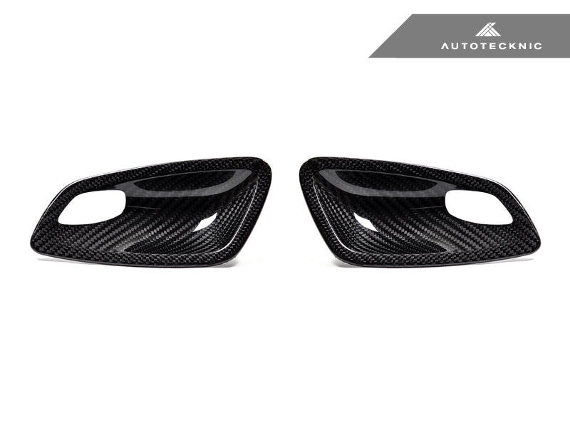 Autotecknic Dry Carbon Interior Door Handle Trims - BMW E92 E93 M3