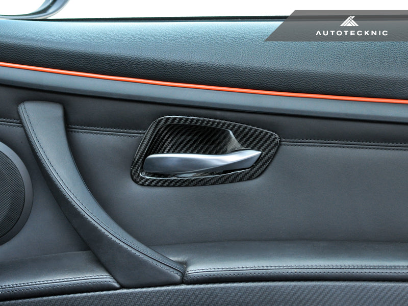 Autotecknic Dry Carbon Interior Door Handle Trims - BMW E92 E93 M3