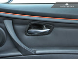 Autotecknic Dry Carbon Interior Door Handle Trims - BMW E92 E93 M3