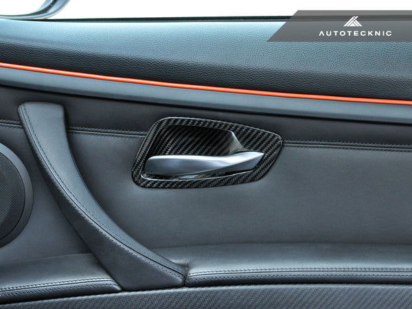 AUTOTECKNIC DRY CARBON INTERIOR DOOR HANDLE TRIMS BMW E92 E93 M3 | BM-0359