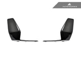 Autotecknic Dry Carbon Front Winglet Splitters - BMW G05 X5 M-SPORT