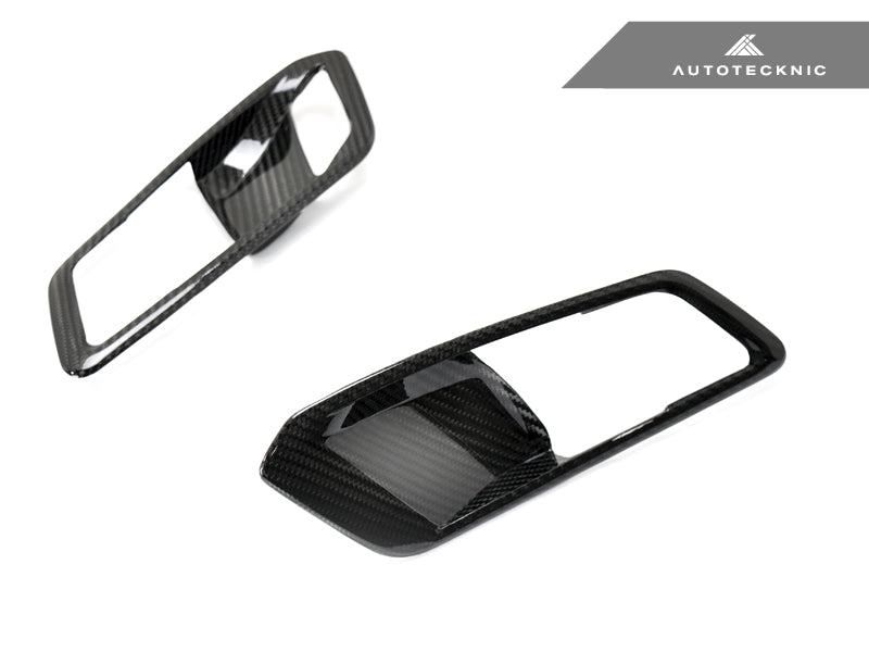 Autotecknic Dry Carbon Interior Door Handle Trim Set - BMW G20 M340i