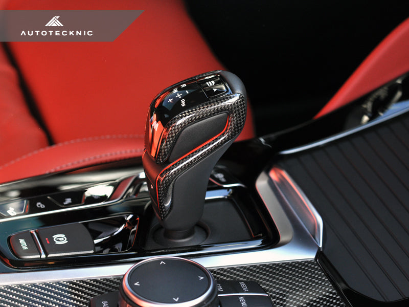 Autotecknic Carbon Fiber Gear Selector Side Covers - BMW F90 M5