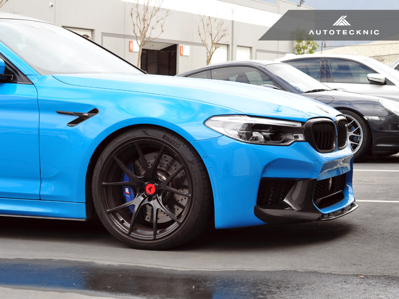 AUTOTECKNIC DRY CARBON FIBER CENTER FRONT LIP - F90 M5 | F90 M5 COMPETITION PRE-LCI | BM-0020