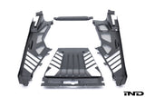 Eventuri Lamborghini Huracan Black Carbon Engine Cover Set