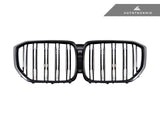 Autotecknic Dual-Slats Glazing Black Front Grille - BMW G05 X5 PRE-LCI