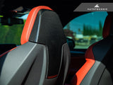 Autotecknic Dry Carbon Seat Back Cover Set - BMW F97 X3M F98 X4M