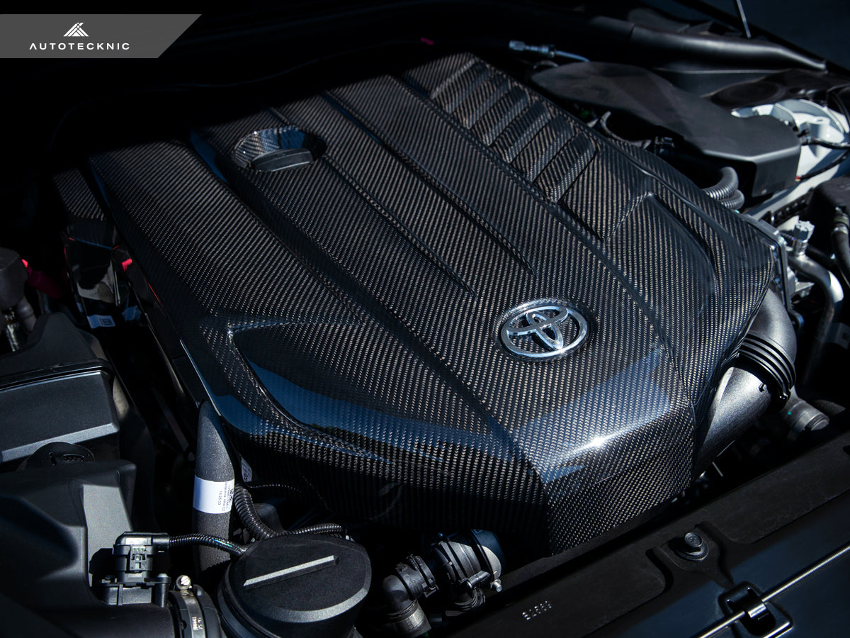 Autotecknic Carbon Fiber Engine Cover - Toyota A90 SUPRA