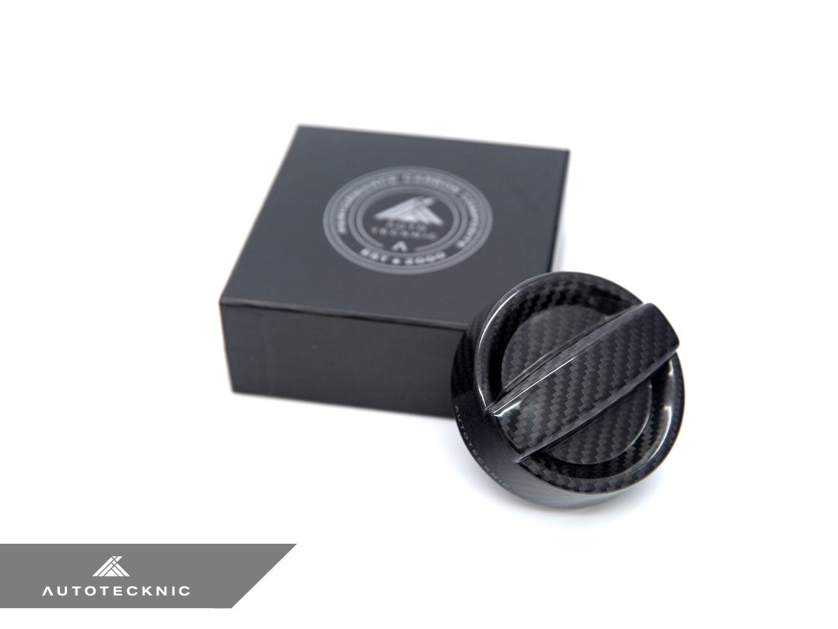 Autotecknic Dry Carbon Competition Oil Cap Cover - BMW G87 M2 G80 M3 G82 M4