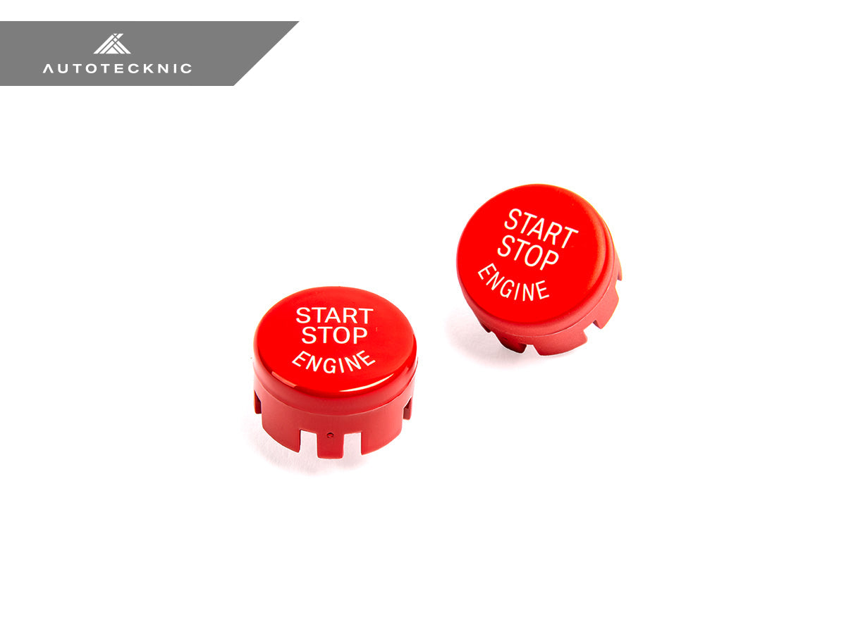 Autotecknic Red Start Stop Button - BMW F15 X5