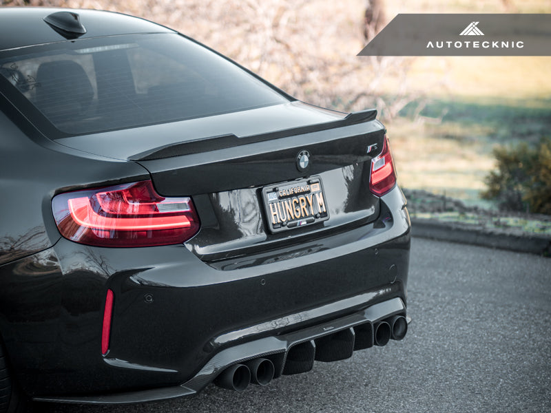 Autotecknic Dry Carbon Fiber Competition Trunk Spoiler - BMW F87 M2 F87 M2 COMPETITION