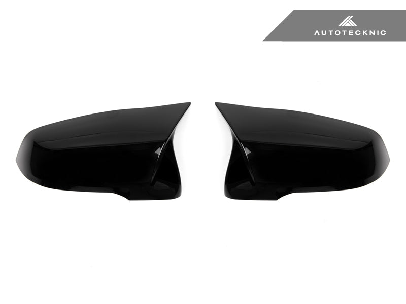 Autotecknic Replacement Aero Glazing Black Mirror Covers - Toyota A90 SUPRA 2020-UP