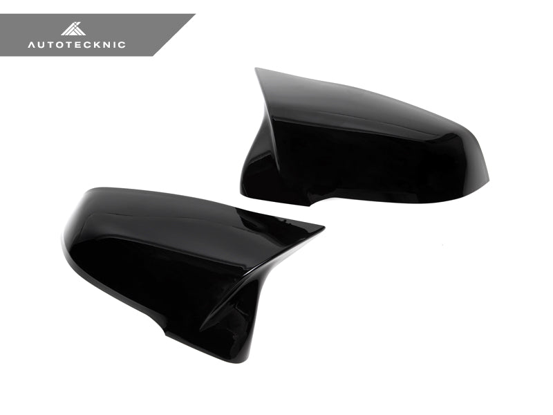 Autotecknic Replacement Aero Glazing Black Mirror Covers - Toyota A90 SUPRA 2020-UP