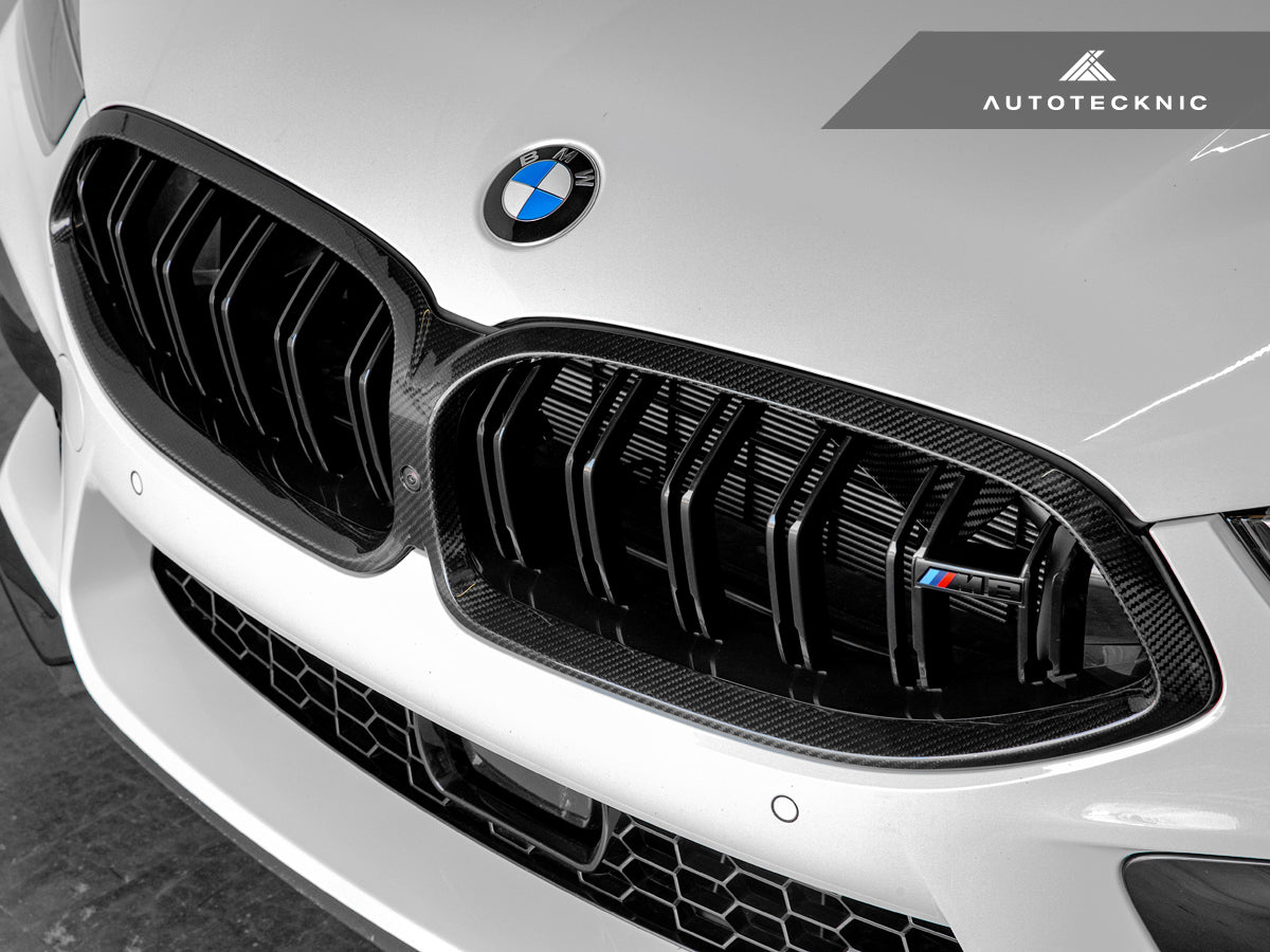 Autotecknic Replacement Dry Carbon Grille Surround- BMW F9X M8