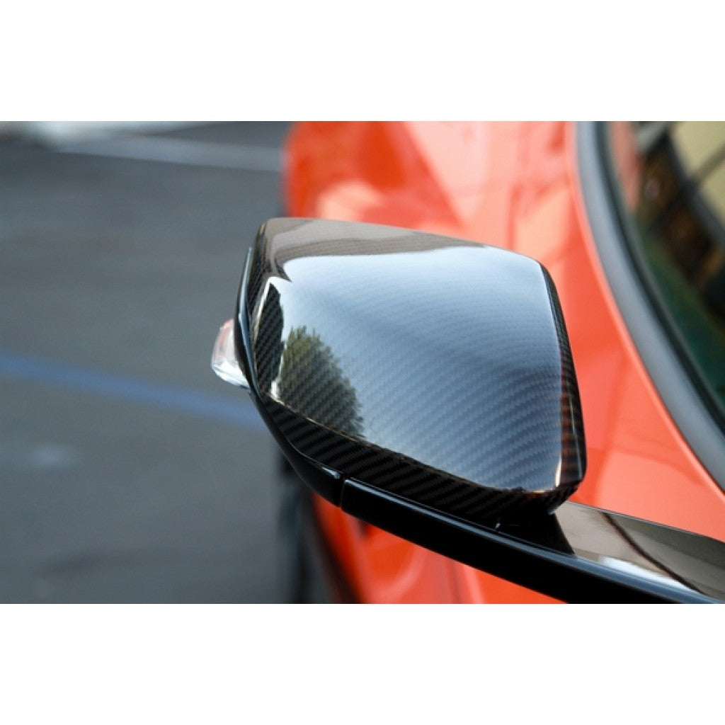 APR Performance Carbon Fiber Mirror Cover - Chevrolet Corvette C8 2020-2023