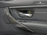 Autotecknic Carbon Door Grip Handle Trim Set - BMW F8X M3 M4