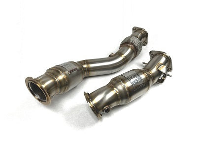 Evolution Racewerks 2021-UP BMW G80 M3 G82 G83 M4 High Flow Catted Primary Downpipe Set | BM-EXH028CAT