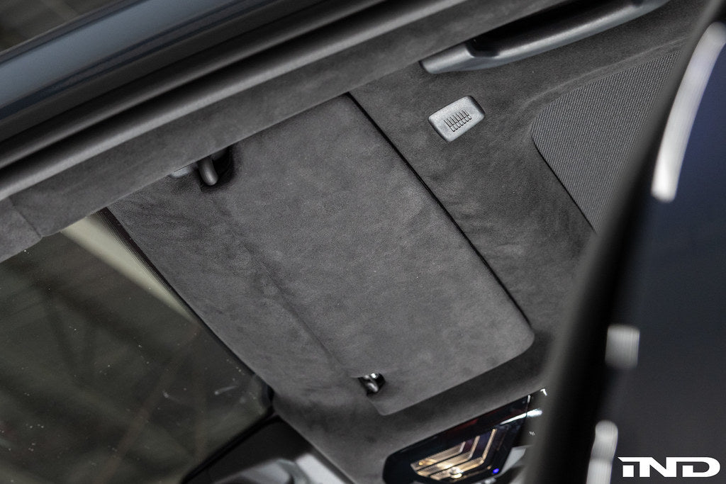 BMW G90 / G99 M5 Alcantara European Sun Visor Set