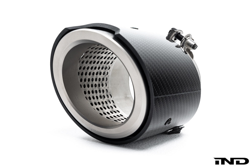 BMW M Performance G90 / G99 M5 Carbon Titanium Tip Set | 18305B35D87