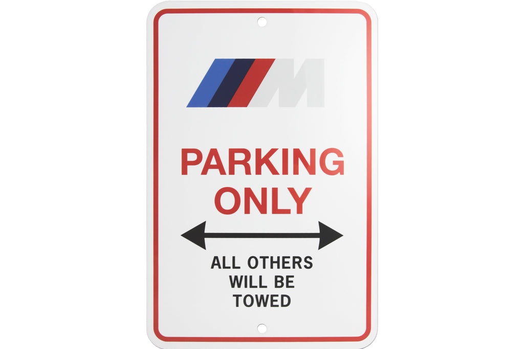 BMW M Parking Only Sign | 82125B4FE90
