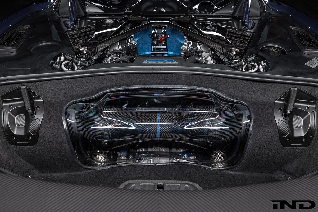Eventuri Chevrolet Corvette C8 ZR1 Hard-Top Convertible Black Carbon Intake System