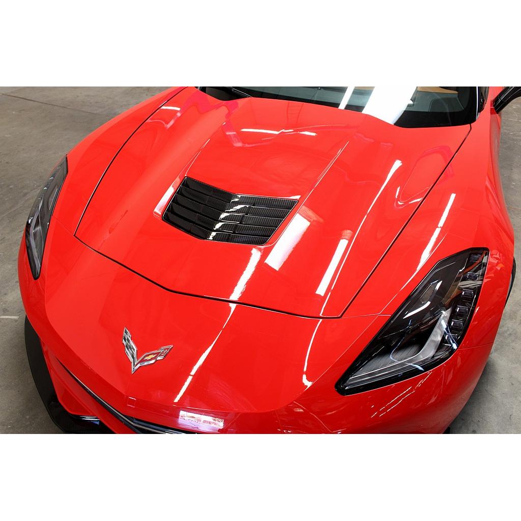 APR Performance Carbon FiberHood Vent - Chevrolet Corvette C7 C7 Z06 2014 - 2019