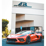 APR Performance Carbon Fiber Front Bumper Canards - Chevrolet Corvette C8 2020-2023