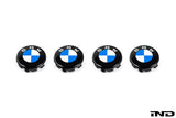 IND Gloss Black Wheel Center Cap Set – 56mm (Next Dark Design)