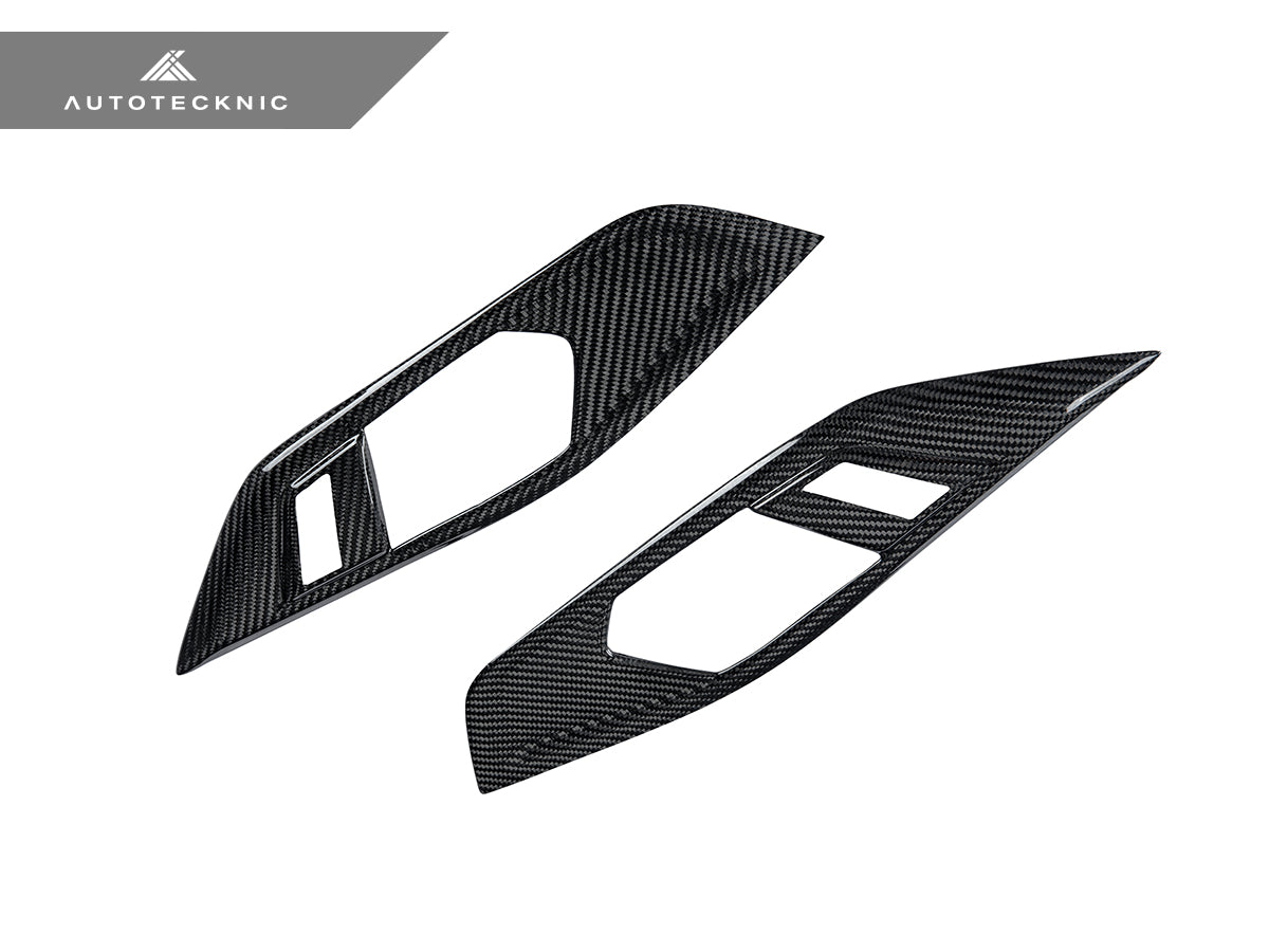 Autotecknic Dry Carbon Interior Door Handle Trim Set - BMW G82 G83 M4