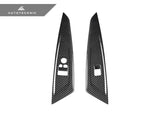 Autotecknic Dry Carbon Window Switch Panel Trim Set - BMW G82 G83 M4